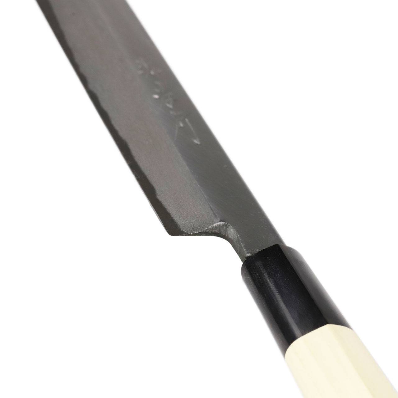Sakai Takayuki Yellow #3 Yanagi 270mm (10.6") Left Handed Wa-Handle Kasumi - Chefcoca