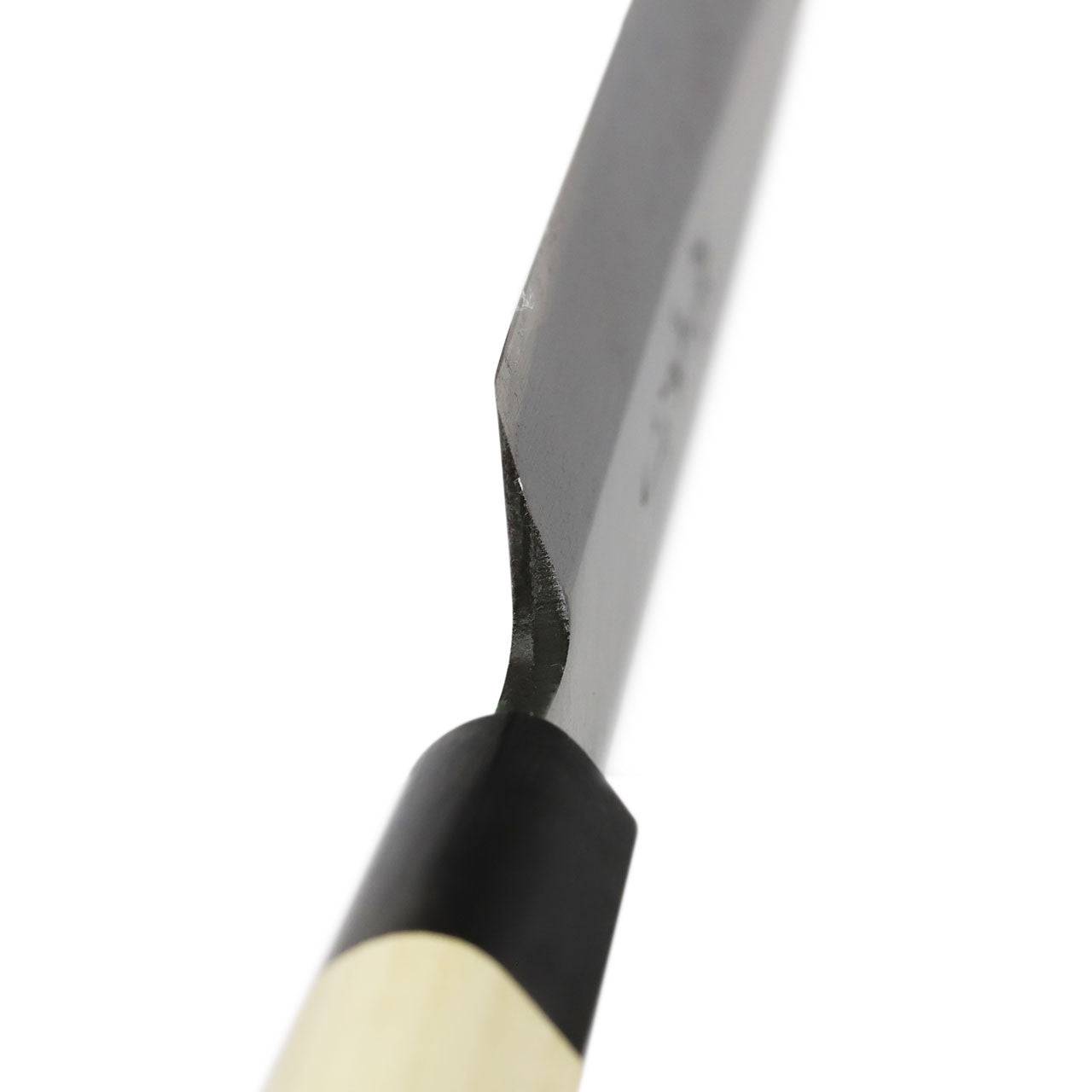 Sakai Takayuki Yellow #3 Yanagi 270mm (10.6") Left Handed Wa-Handle Kasumi - Chefcoca
