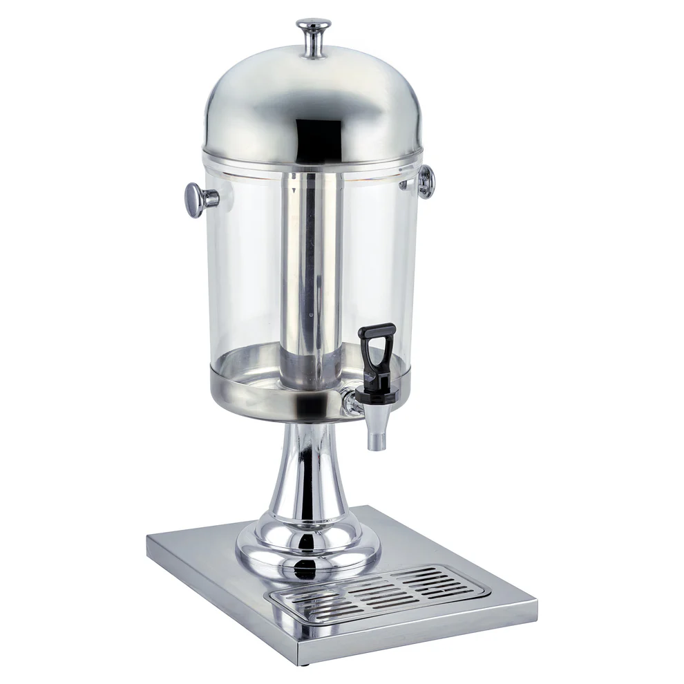 902 - Pedestal Juice Dispenser with Ice Core - 2.2 Gallons - Chefcoca