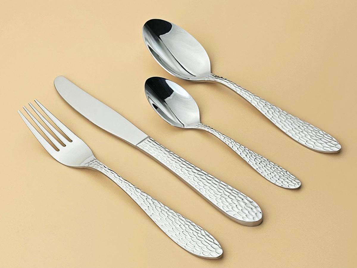 Sub-equip,373-08, Heavy Ampezzo Dinner Knife,18/0 Medium Weight, 12pcs - Chefcoca