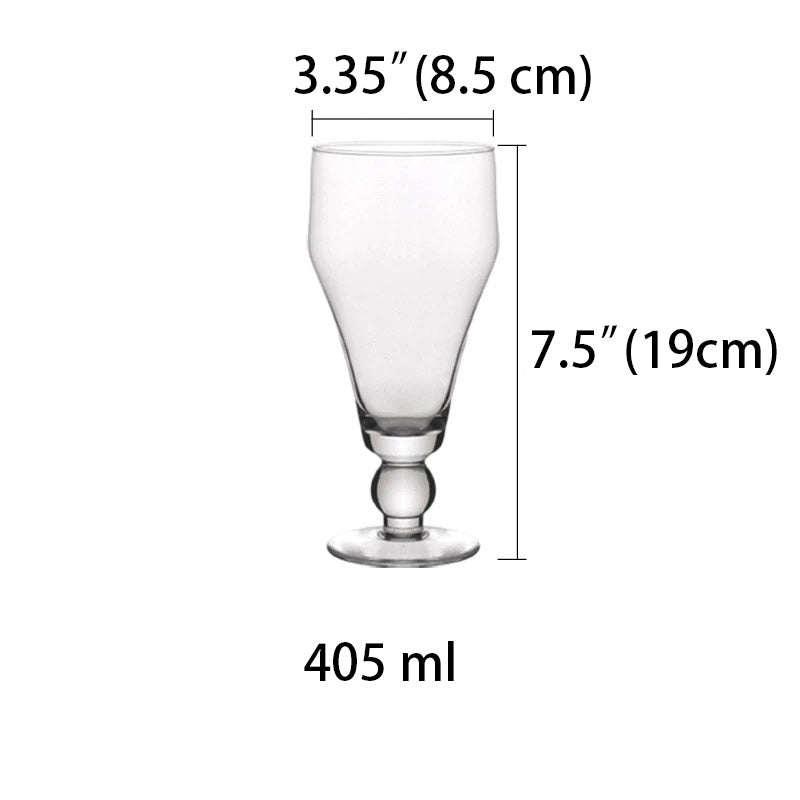 405ml, Clear Polycarbonate Juice Glass (13.5oz) - Chefcoca