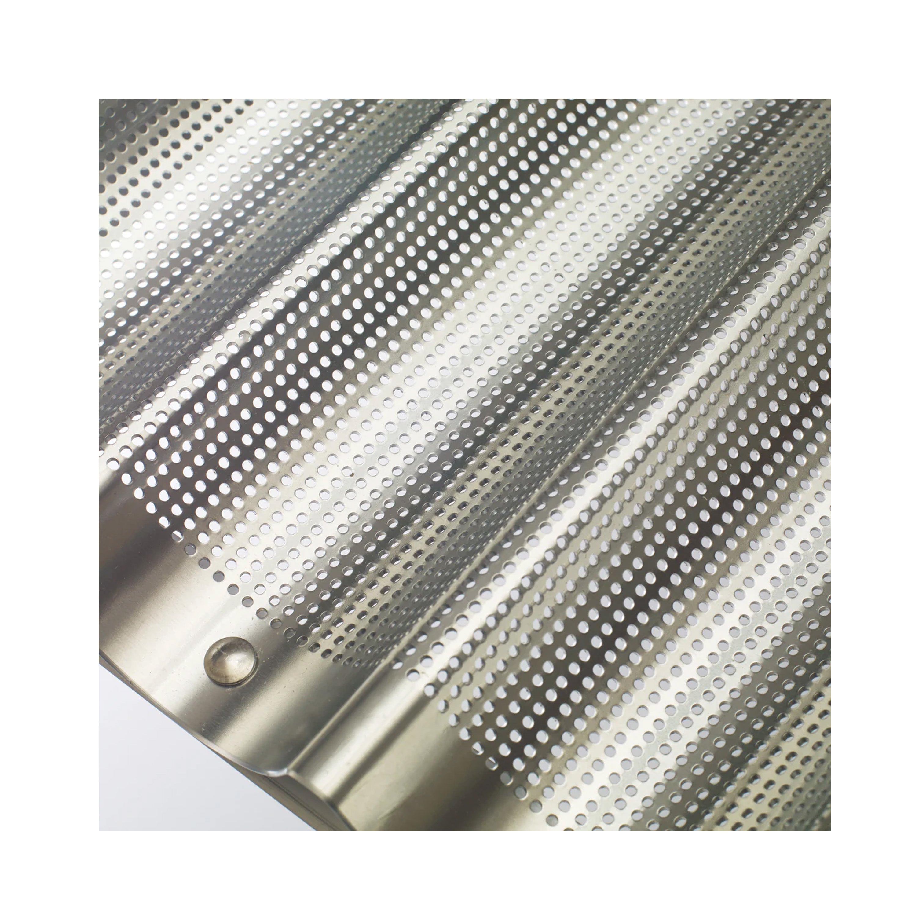 ABPN-5 - 5-Channel Perforated Non-Stick Baguette Pan - Chefcoca