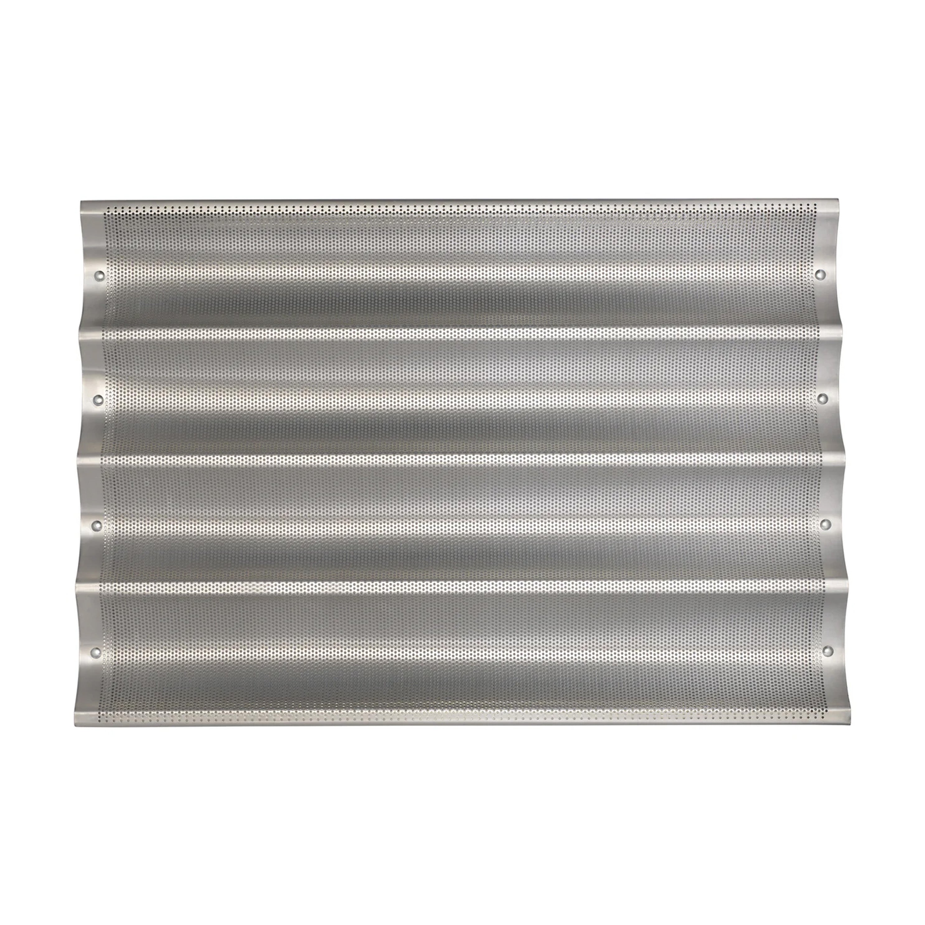 ABPN-4 - 4-Channel Perforated Non-Stick Baguette Pan - Chefcoca