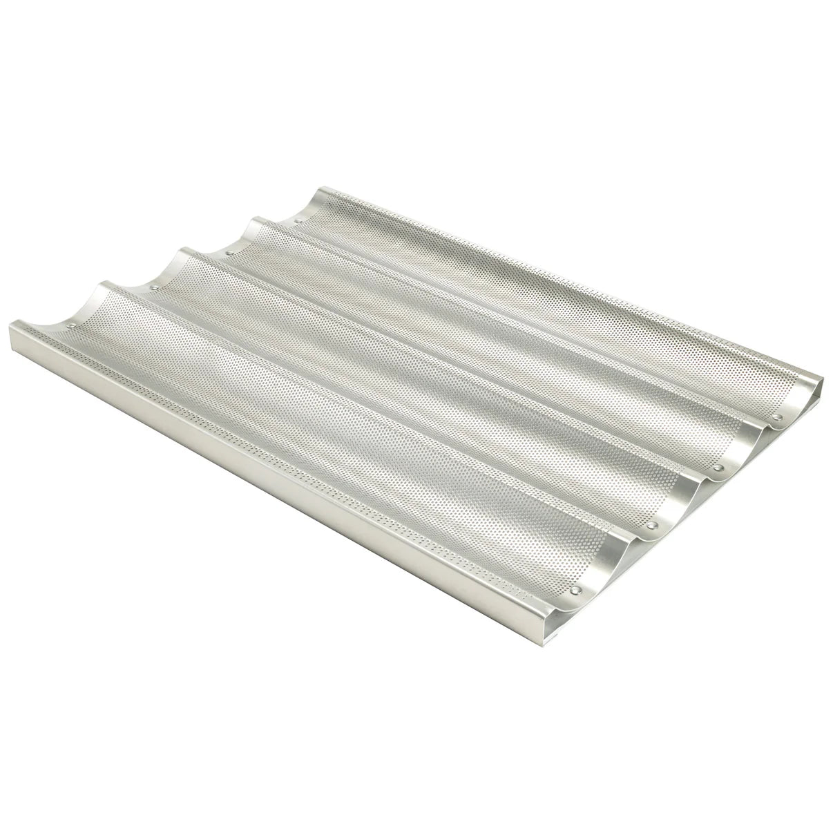 ABPN-4 - 4-Channel Perforated Non-Stick Baguette Pan - Chefcoca