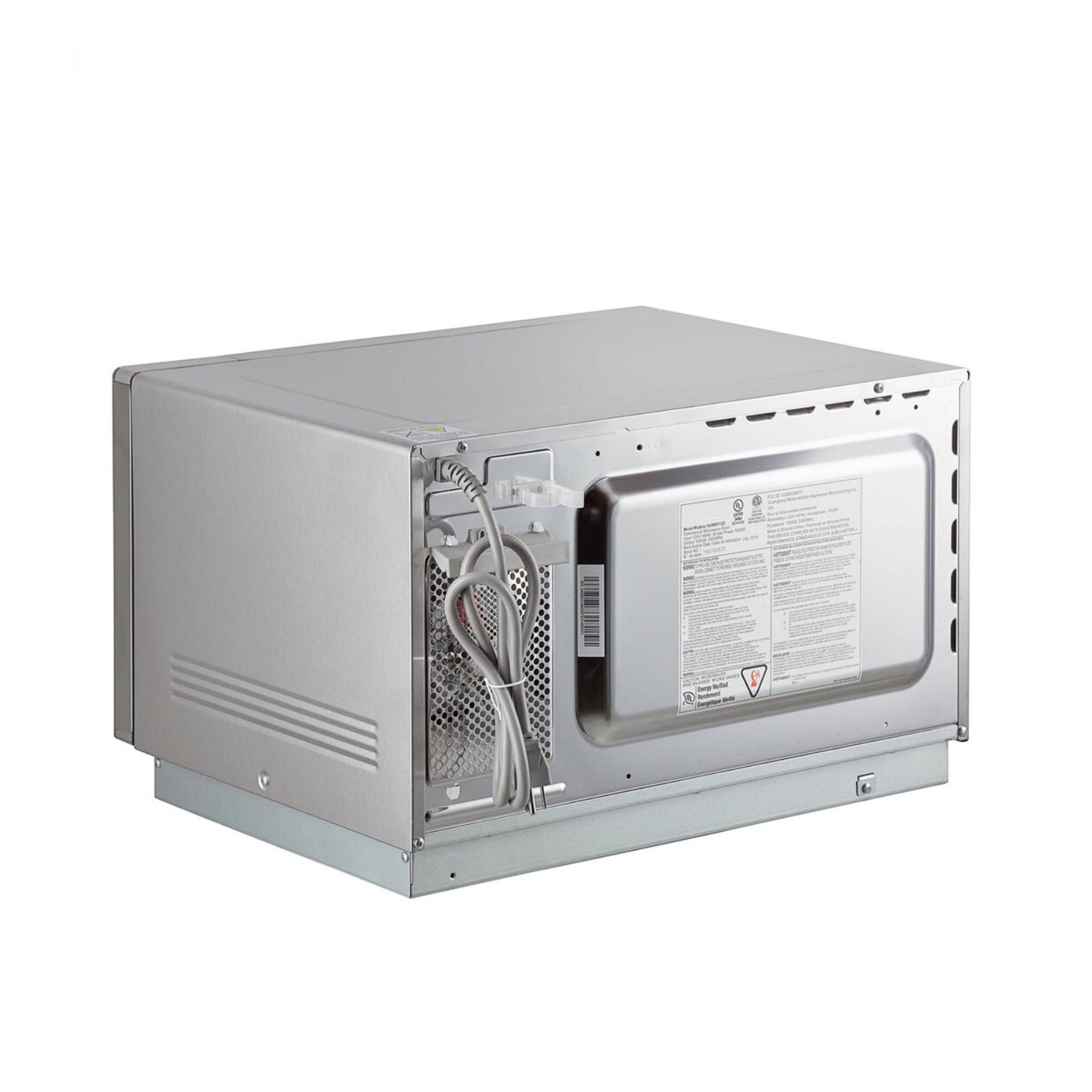 AM1034NS1 Medium-Duty Commercial Microwave Oven with Dial Control - 34L, 1000W - Chefcoca