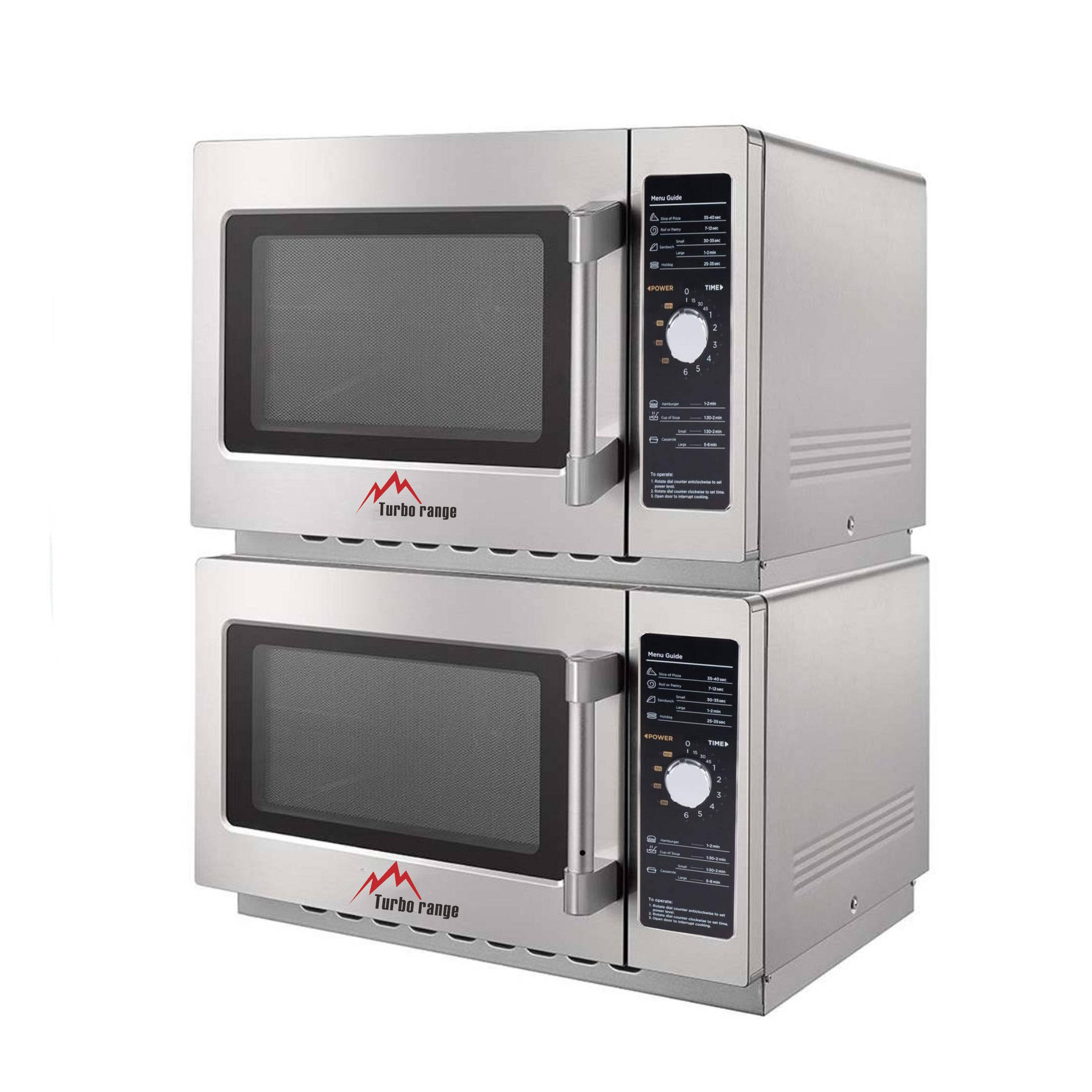 AM1034NS1 Medium-Duty Commercial Microwave Oven with Dial Control - 34L, 1000W - Chefcoca