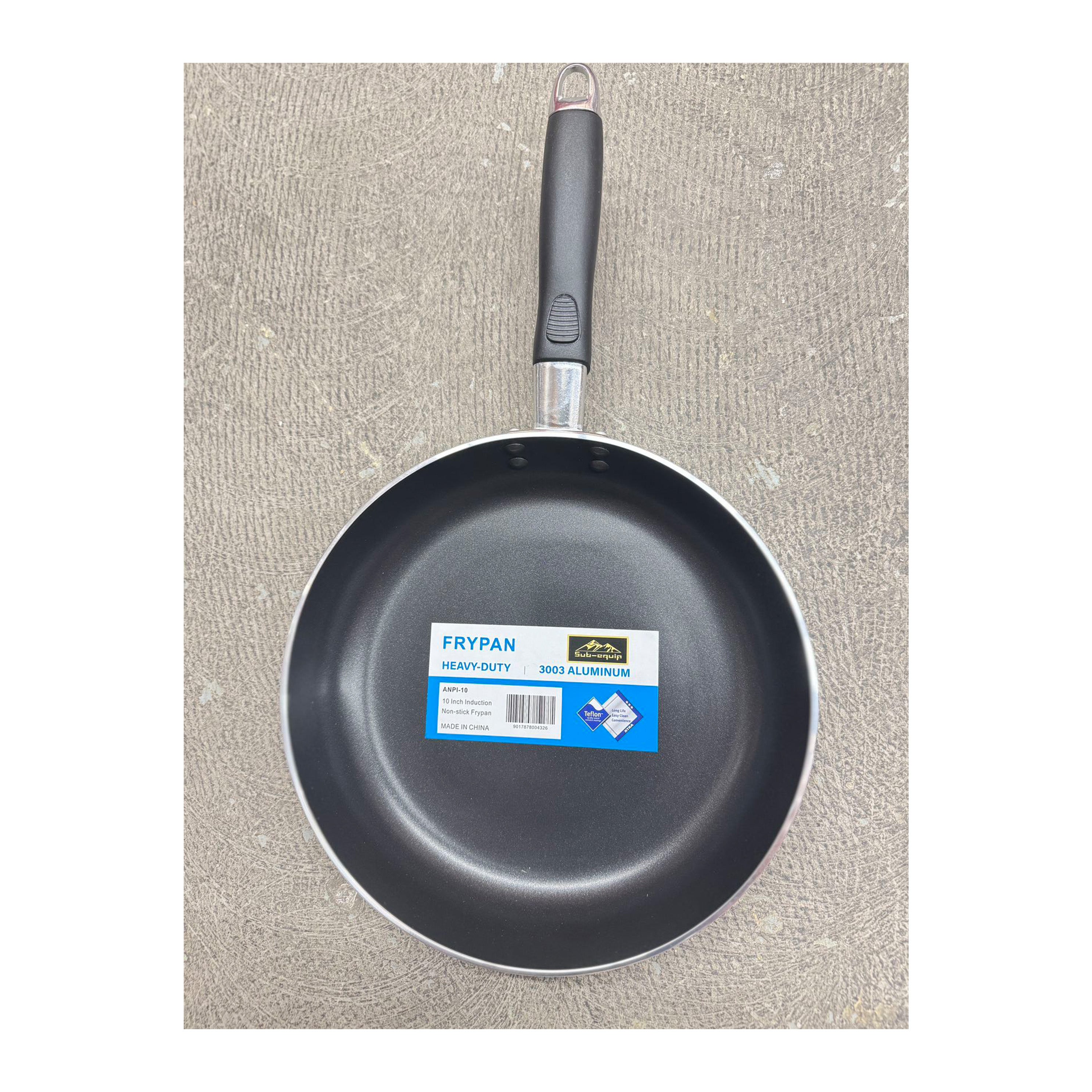 Sub-equip, ANPI-10, 10"/26cm Dia, Alu FryPan, Non-stick, Induction Ready - Chefcoca