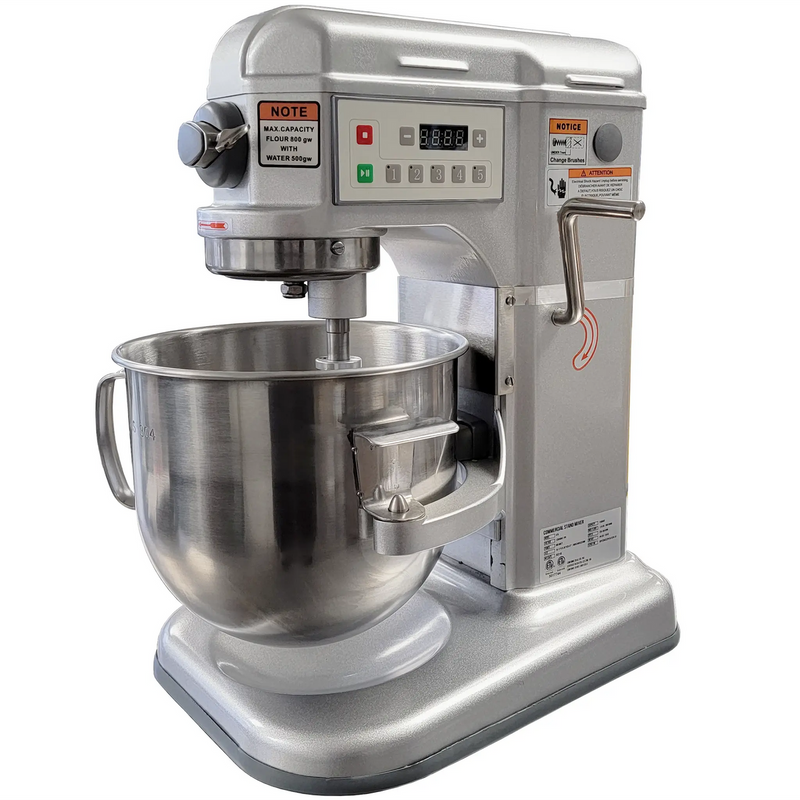 Commercial Planetary Stand Mixer - 8 Qt Capacity, 110 V-Single Phase