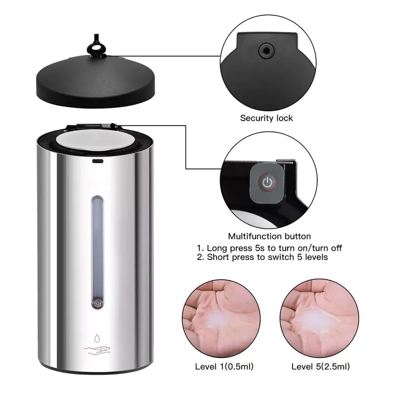 Automatic Liquid Soap Dispenser AK1205 - Chefcoca