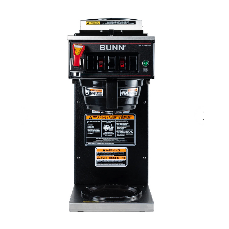 BUNN - CWTF15-2 12 Cup Automatic Coffee Brewer w/ 2 Warmers - 12950.6033