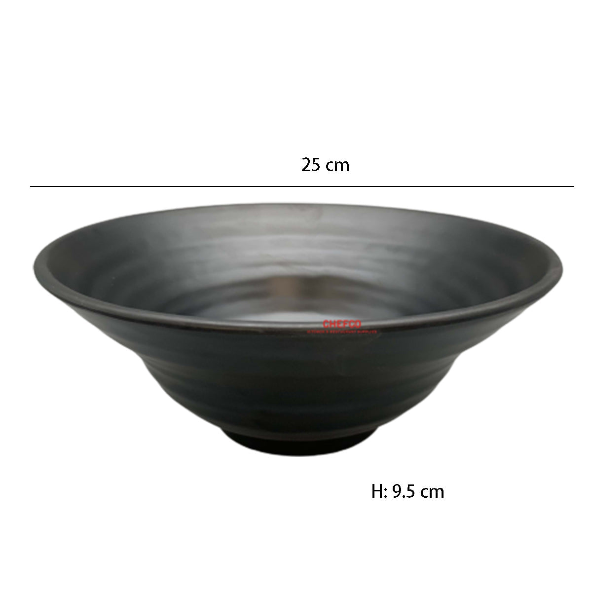 Melamine Tapered Soup Bowl (B0100) - Chefcoca