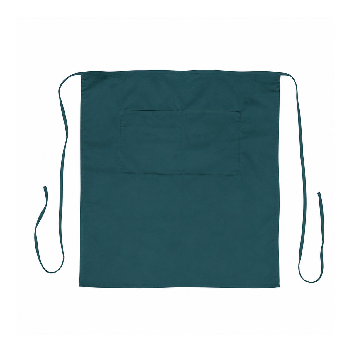 BAM-3128G, 31”x 28",2-Pocket Half Length Apron, Green