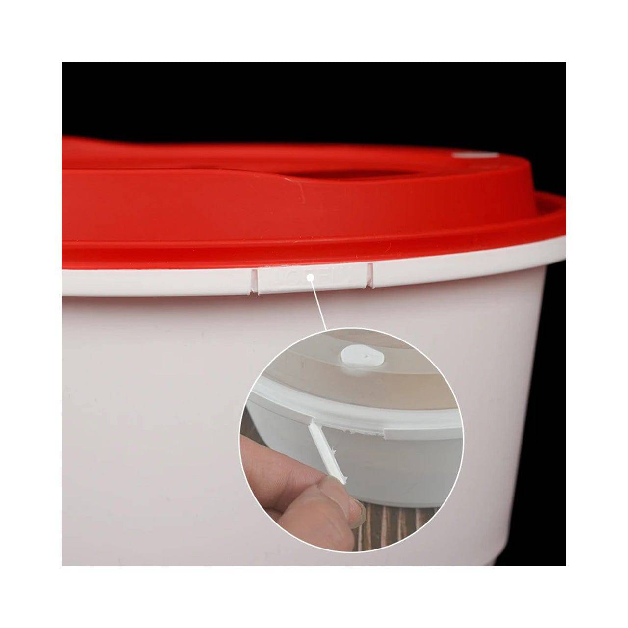 300 Sets, 51oz, Microwave safe Plastic disposal food container 3 portion - Chefcoca