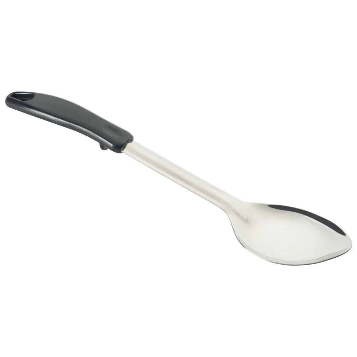 BHOP-13 - Basting Spoon with Stop-Hook Polypropylene Handle - Solid, 13" - Chefcoca