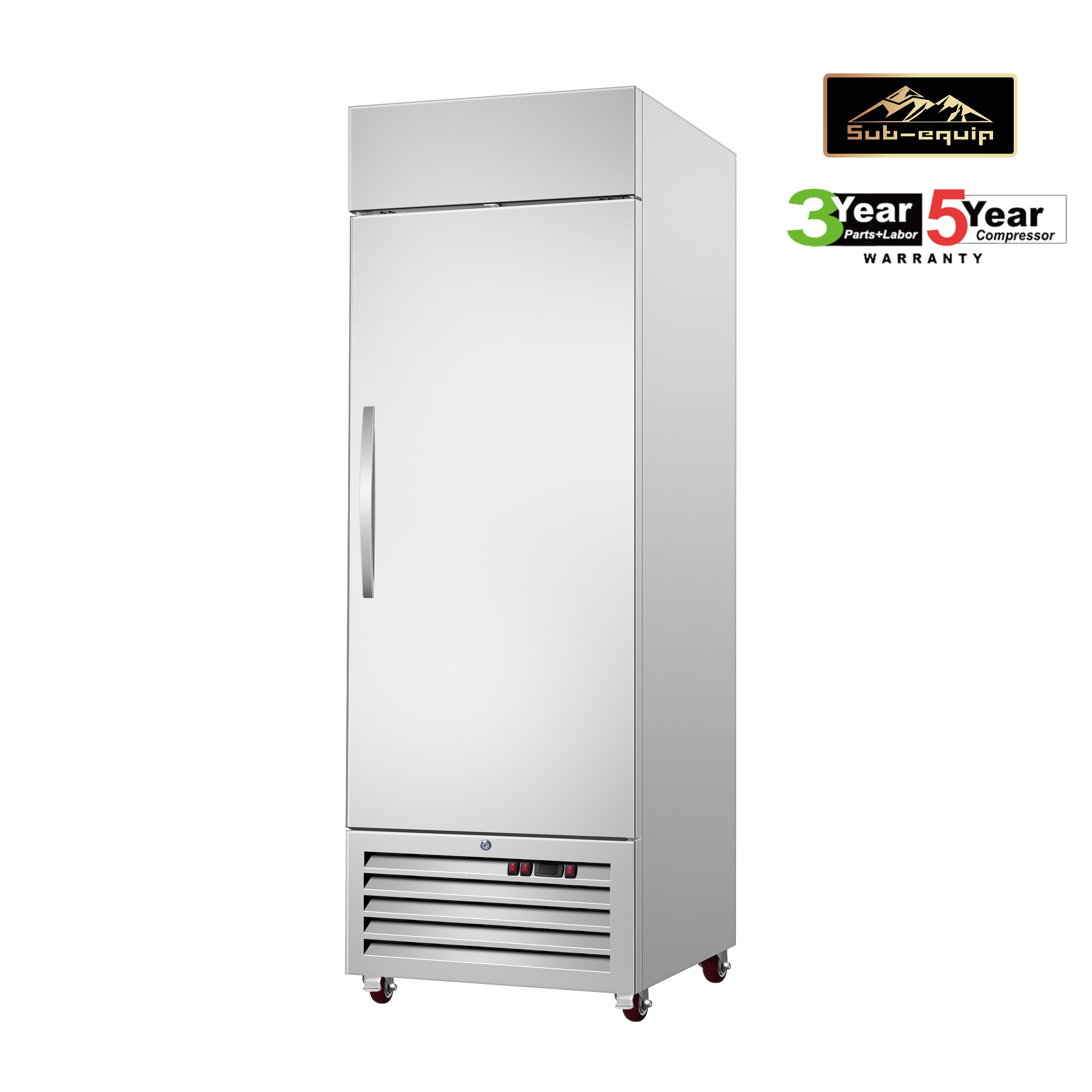 Sub-equip, C-19BR, 19" Solid Door Reach-in Refrigerator - Chefcoca