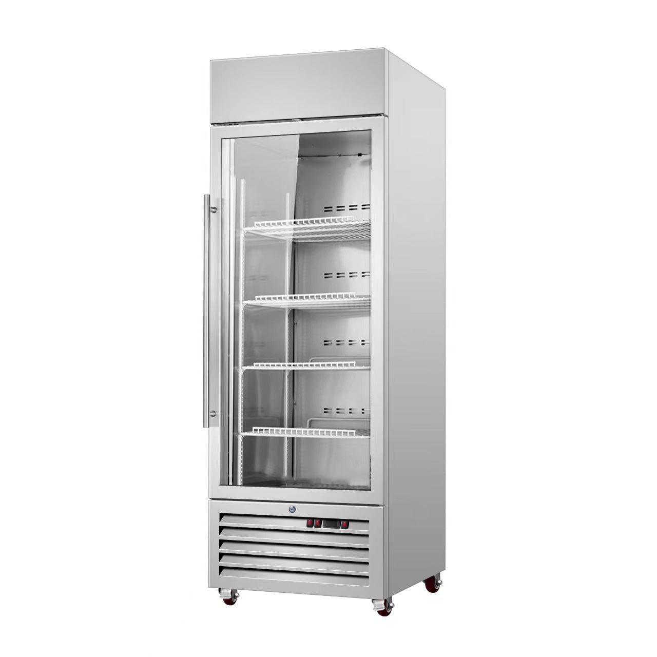 Sub-Equip, 23" Glass Single Door Reach-In Freezer (C-13FG) - Chefcoca