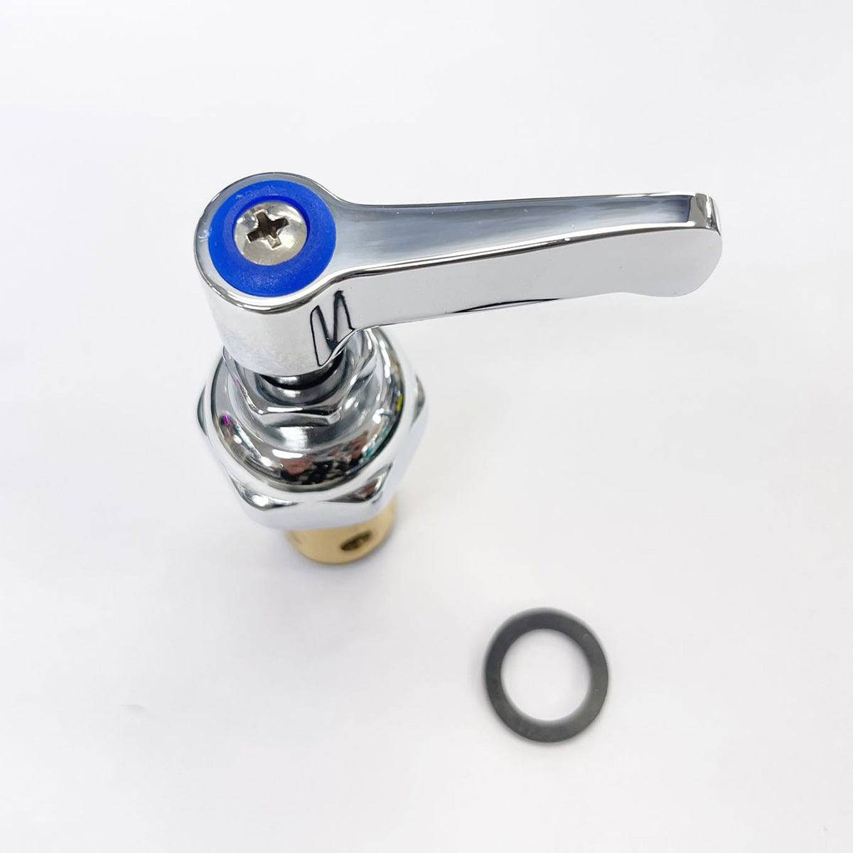 Wall-Mounted Faucet with 8" Centers and 12" Swing Spout (C-1801) - Chefcoca