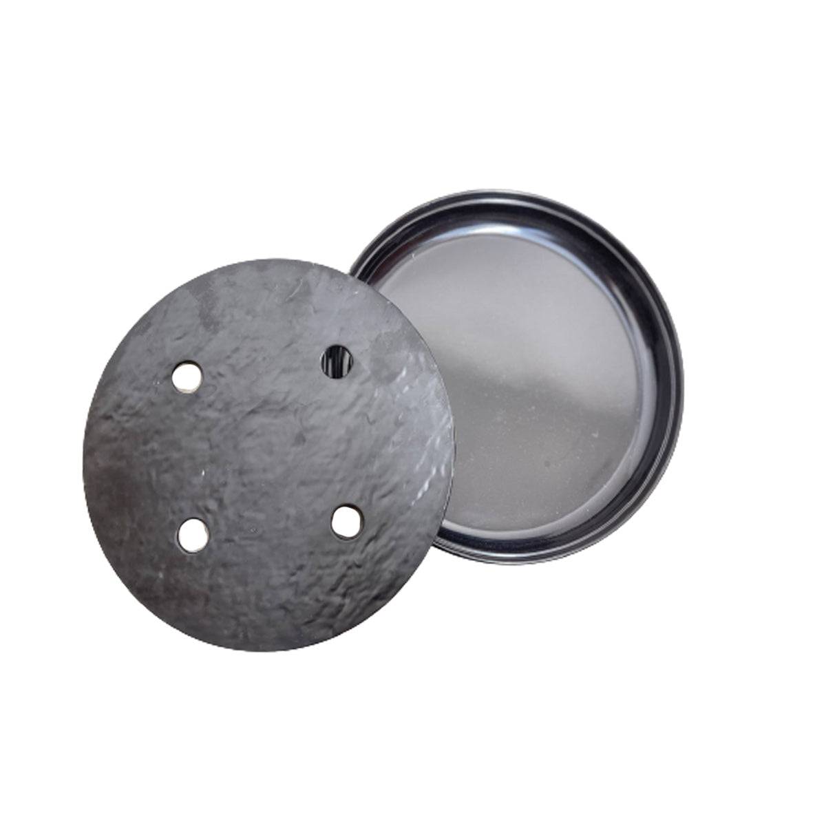 Black seafood dry ice japanese melamine tray (C005ZT) - Chefcoca