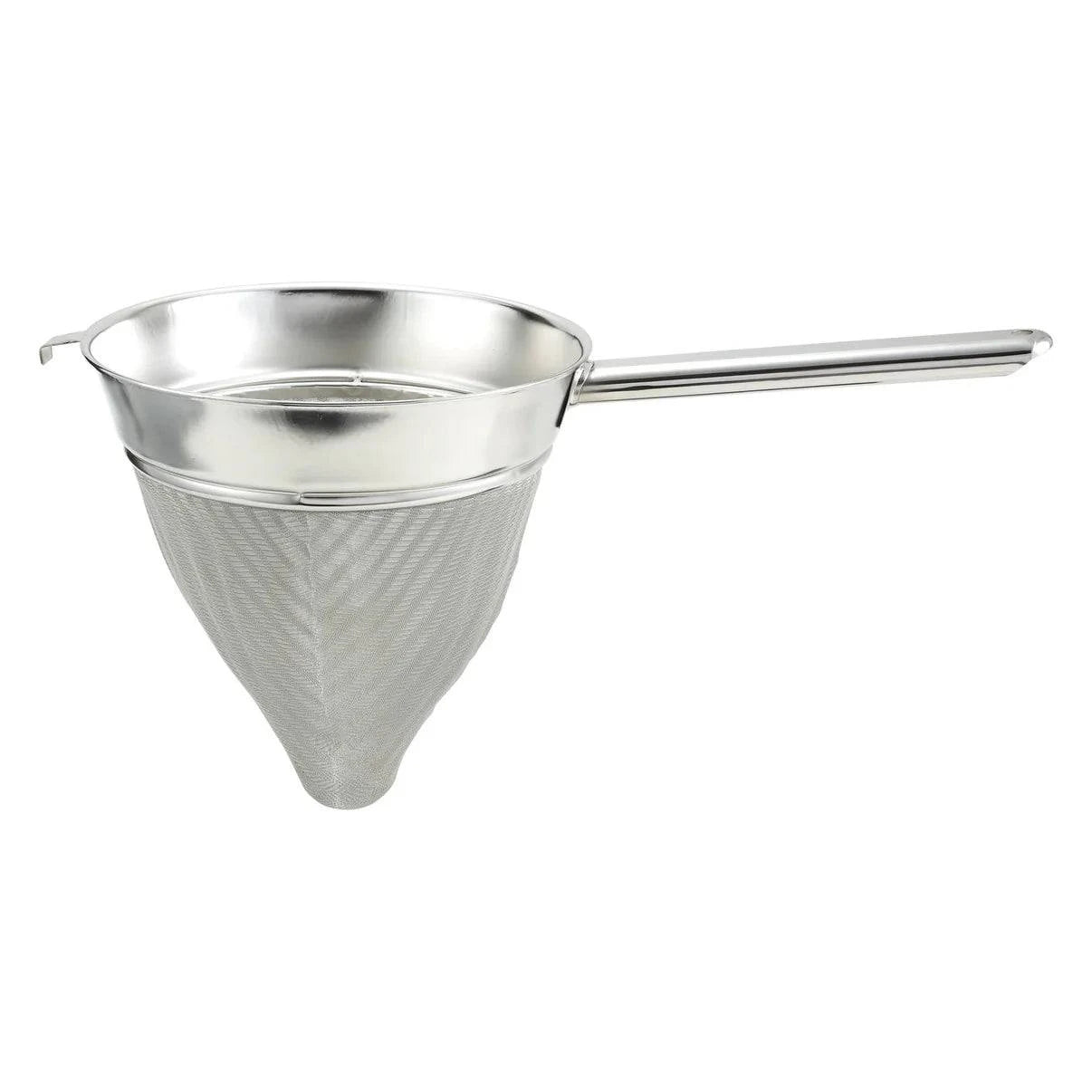 Bouillon Strainer Stainless Steel Extra Fine Mesh 8"(CCB-10) - Chefcoca