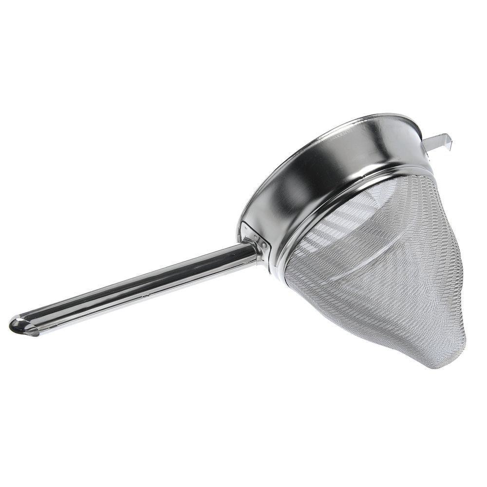 Bouillon Strainer Stainless Steel Extra Fine Mesh 8"(CCB-8) - Chefcoca