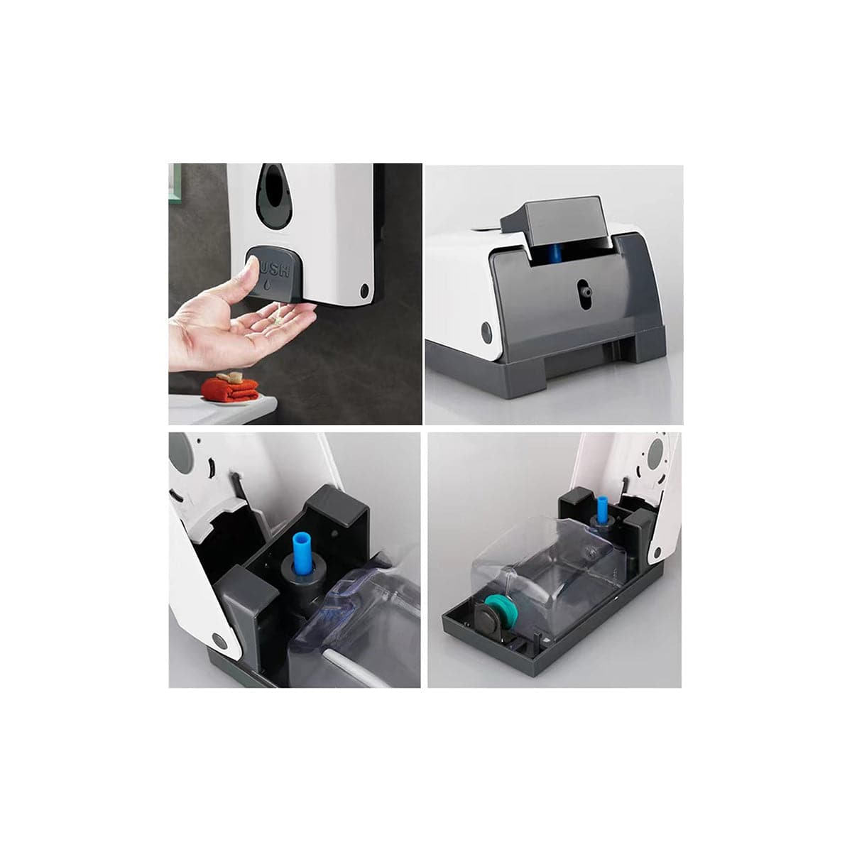 1000ML Manual Liquid Soap Dispenser - Chefcoca