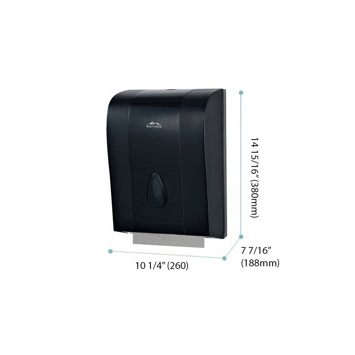 Sub-Equip Manual Folded Towel Paper Dispenser - Chefcoca