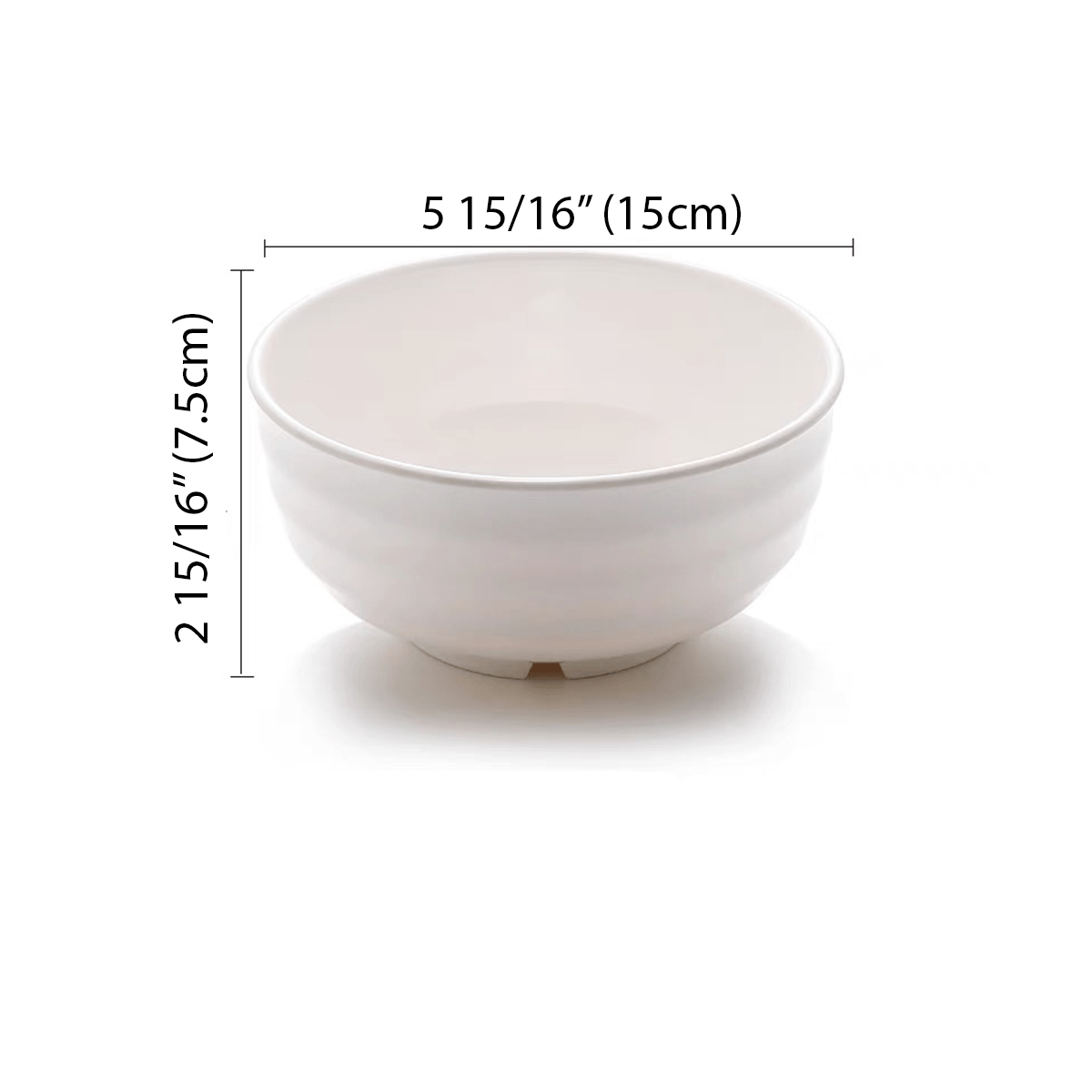 White Bowl with Whorl (CFL666) - Chefcoca