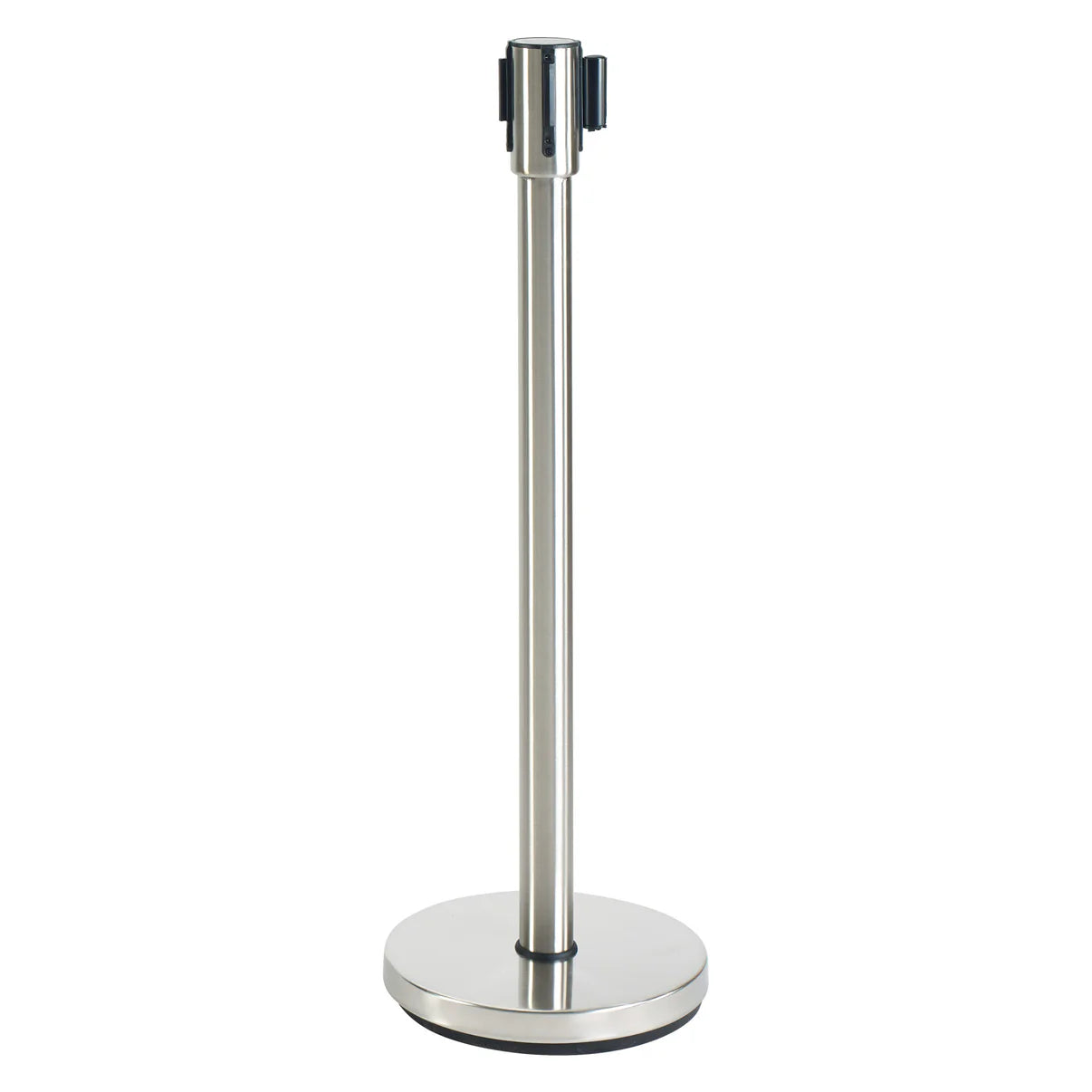 CGS-38S - Stanchion Post with Retractable Belt - Stainless - Chefcoca