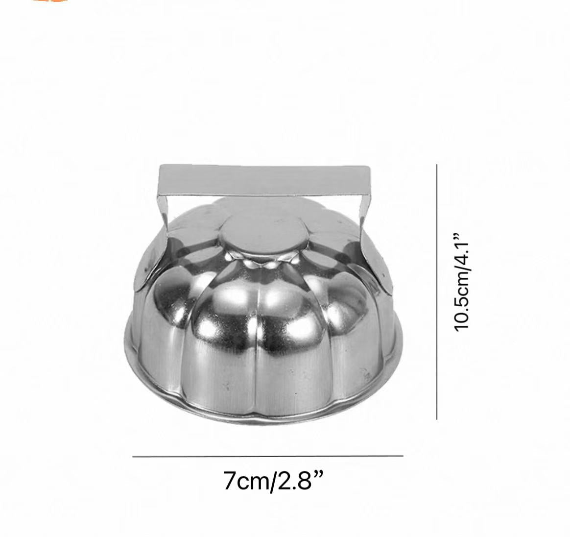 CHEFCO,18-8-4,Stainless Steel Mousse Mold with Round Flower