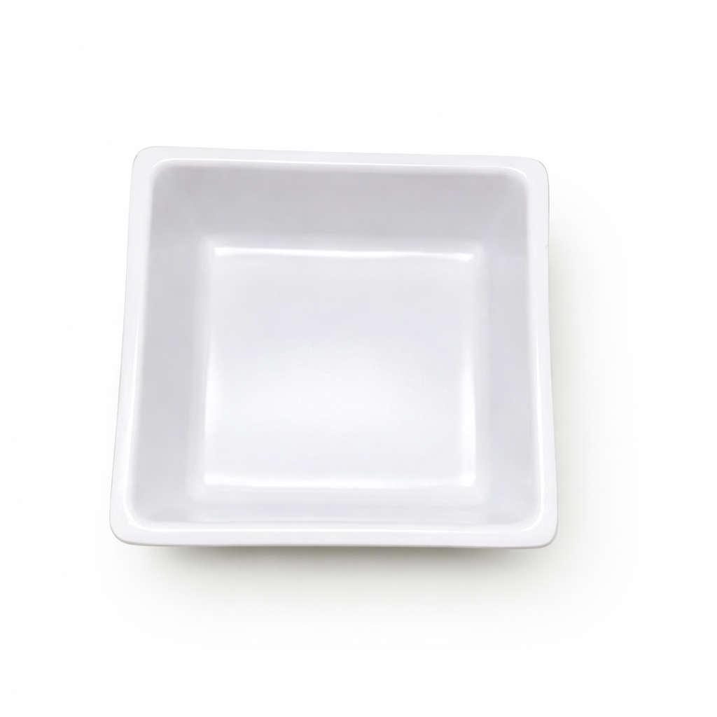CHEFCO, 39420/F01/HCF01, Square Melamine Sauce/Condiment Dish (3" x 3"x1.5") - Chefcoca