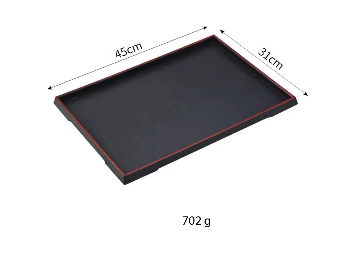 CHEFCO,A8-684, Non-Slip Multi-Purpose Plastic Fast Food Serving Trays,17 1/2"x12" - Chefcoca