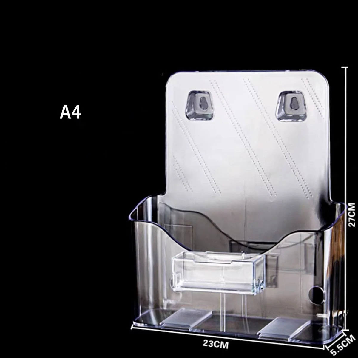 CHEFCO,ABH-812, Acrylic Brochure Holder,Fit 8.3"x11.7" - Chefcoca