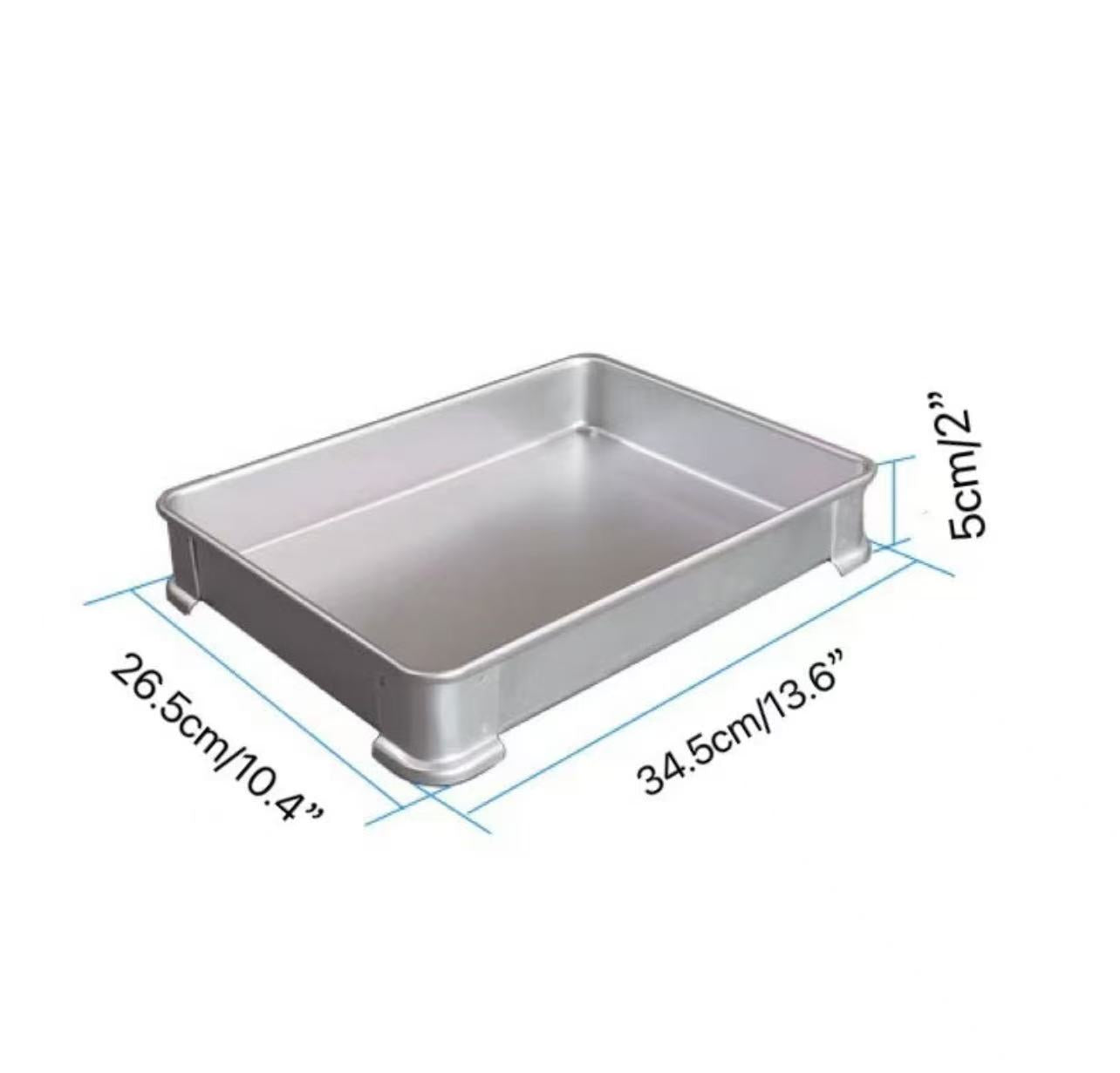 Plaque en aluminium, 66 cm (L) x 46 cm (l) x 2,5 cm (P), ALSP-1826