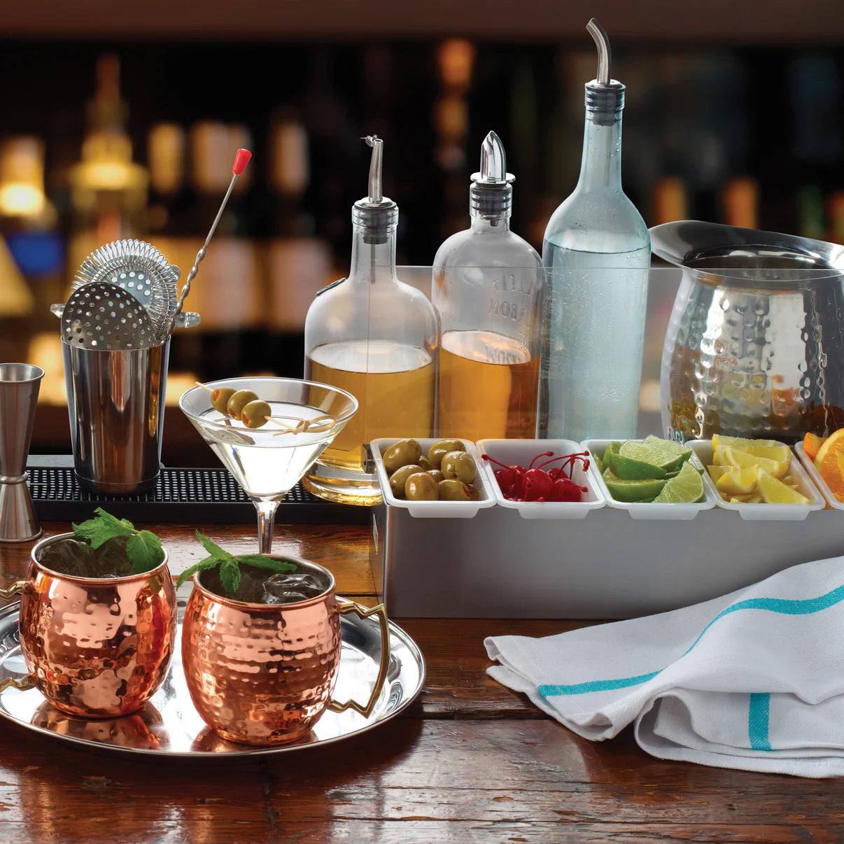 CHEFCO,CDH-5/CDP-5, Condiment Holder, 5 Compartment, S/S Base