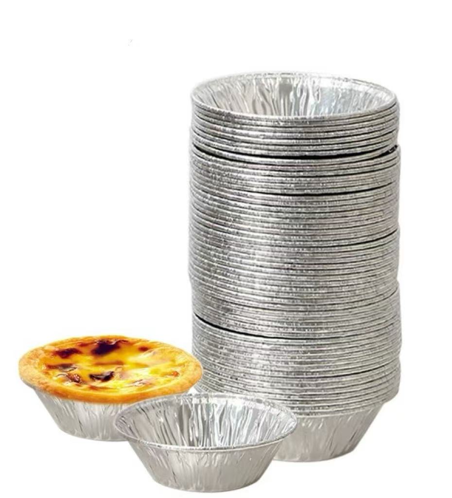 CHEFCO,ET-Y5,Disposable Egg Tart Mold(250pcs/pack) - Chefcoca