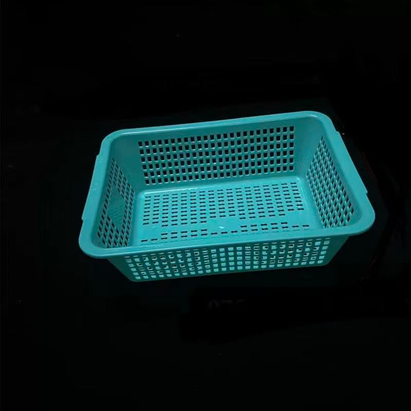 CHEFCO,FC076, 35.5cm/14" L Green Rectangular Vegetable Wash Basket (Large Grid) - Chefcoca