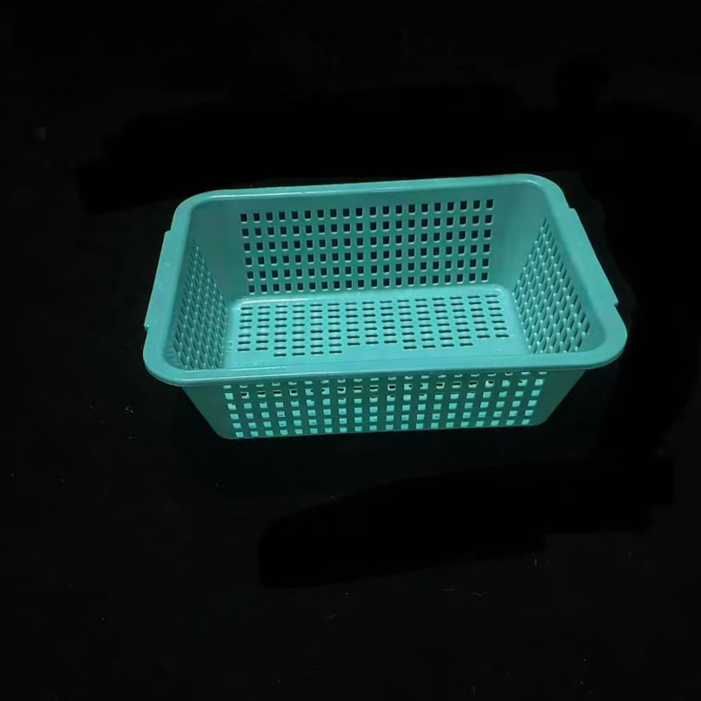 CHEFCO,FC074, 27cm/10.6" L Green Rectangular Vegetable Wash Basket (Large Grid) - Chefcoca