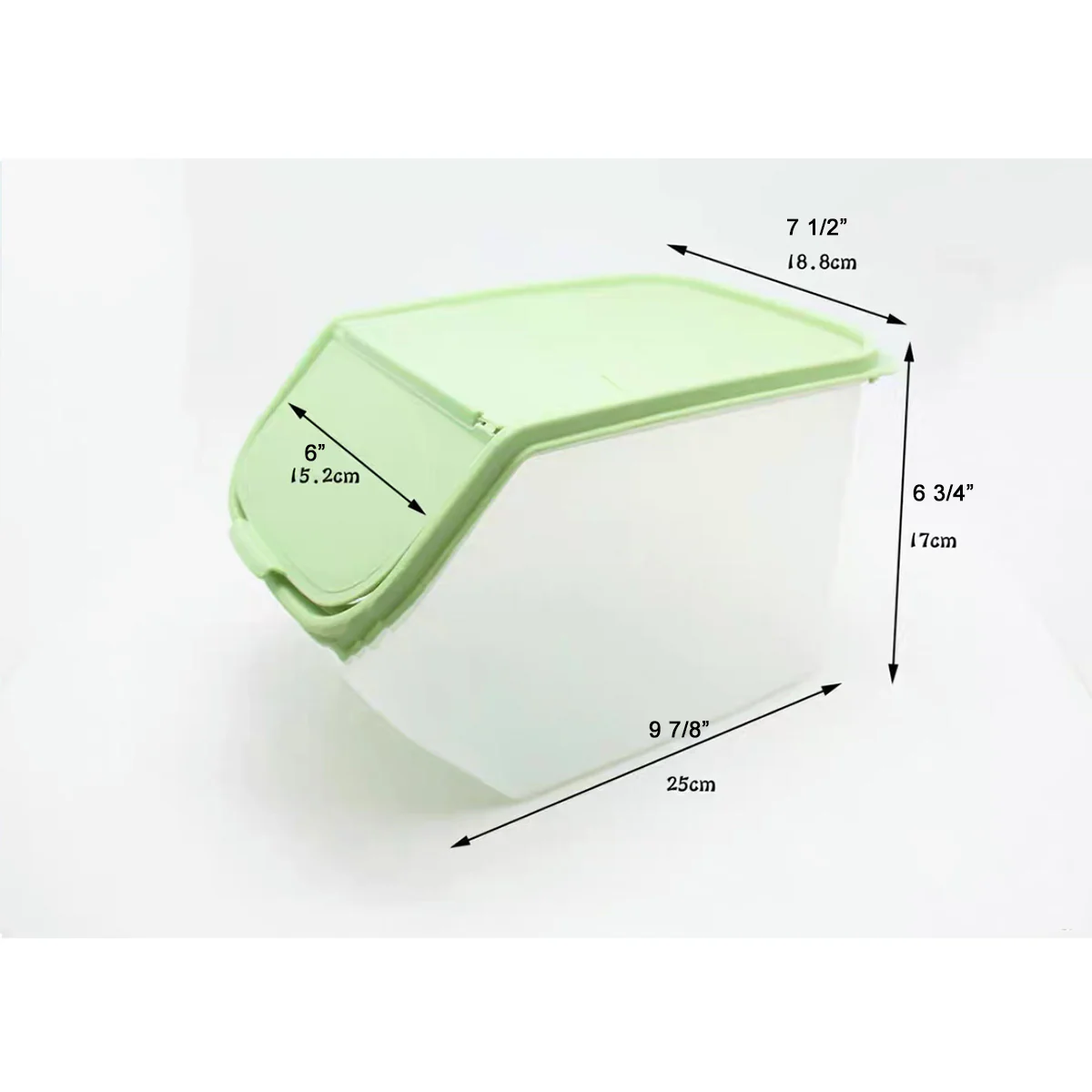 CHEFCO,GX-G,Milk Tea Storage Bin with Lid (5 L),Green - Chefcoca