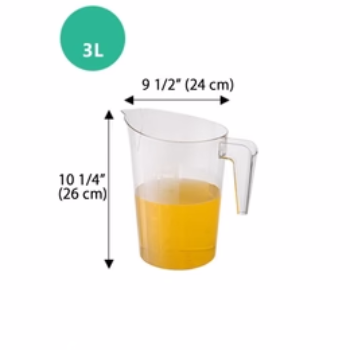 CHEFCO,JD-PC8599,Transparent Measuring Cup 3000ML - Chefcoca