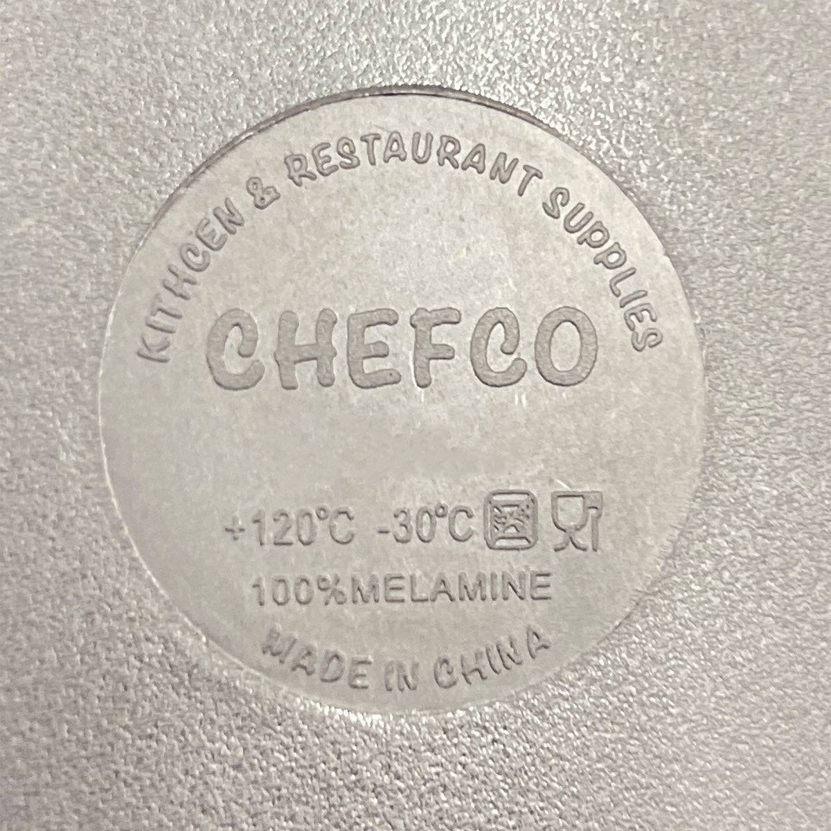 CHEFCO, JM169106G,9" Melamine Black Noodle Bowl with white & golden pattern - Chefcoca