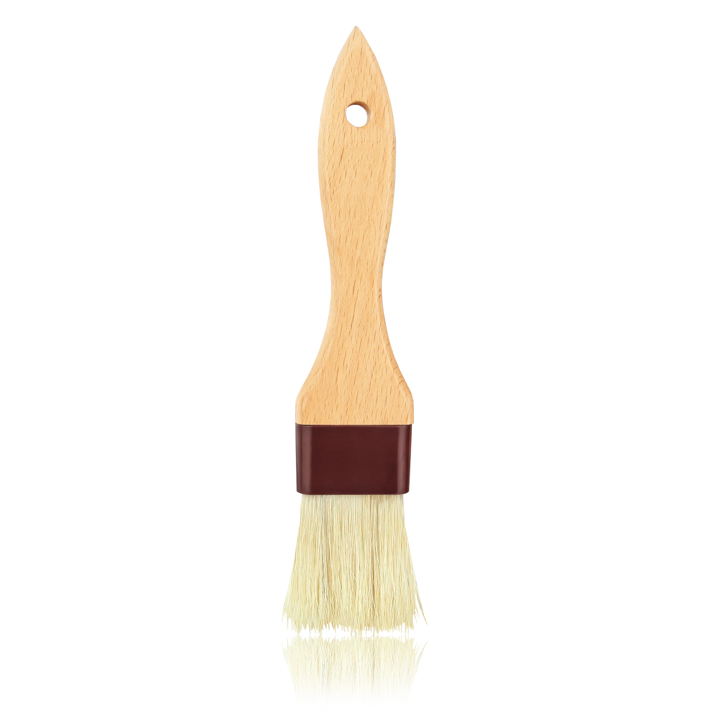 CHEFCO,PBB-15, 1.5" Wide Pastry Brush with Wood Handle, Flat