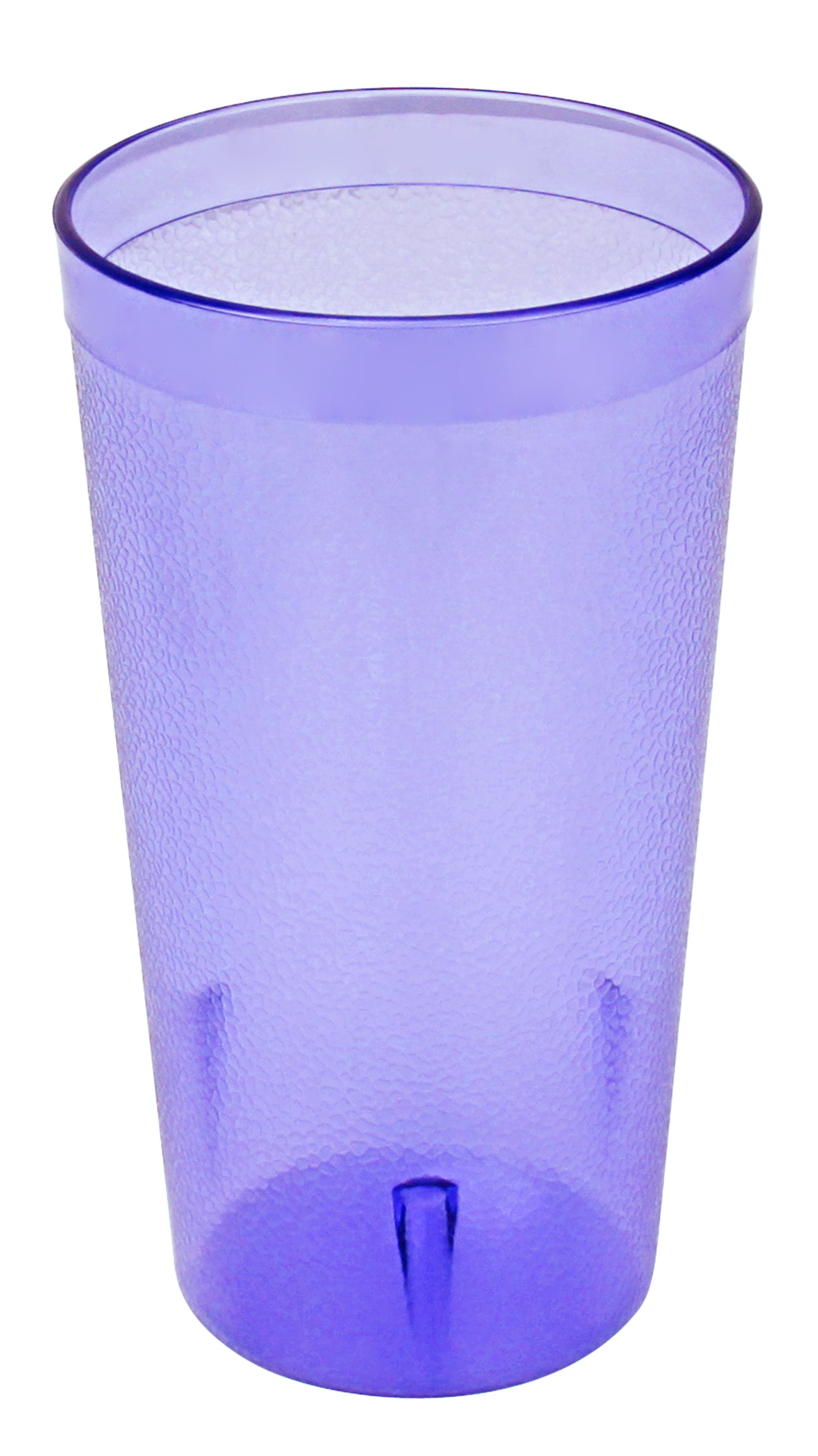 Lot de 12 gobelets bleus à grain fin, 35 cl (PTP-12B)