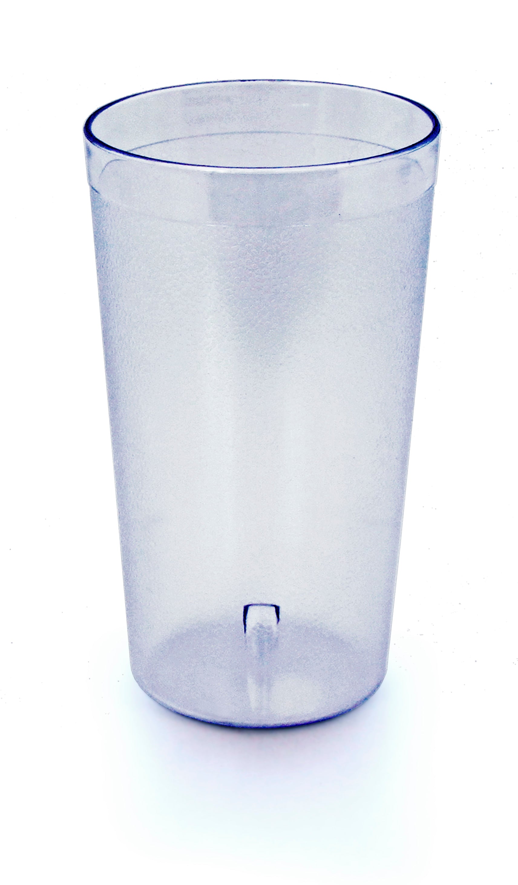 Lot de 12 gobelets transparents à grain fin, 35 cl (PTP-12C)