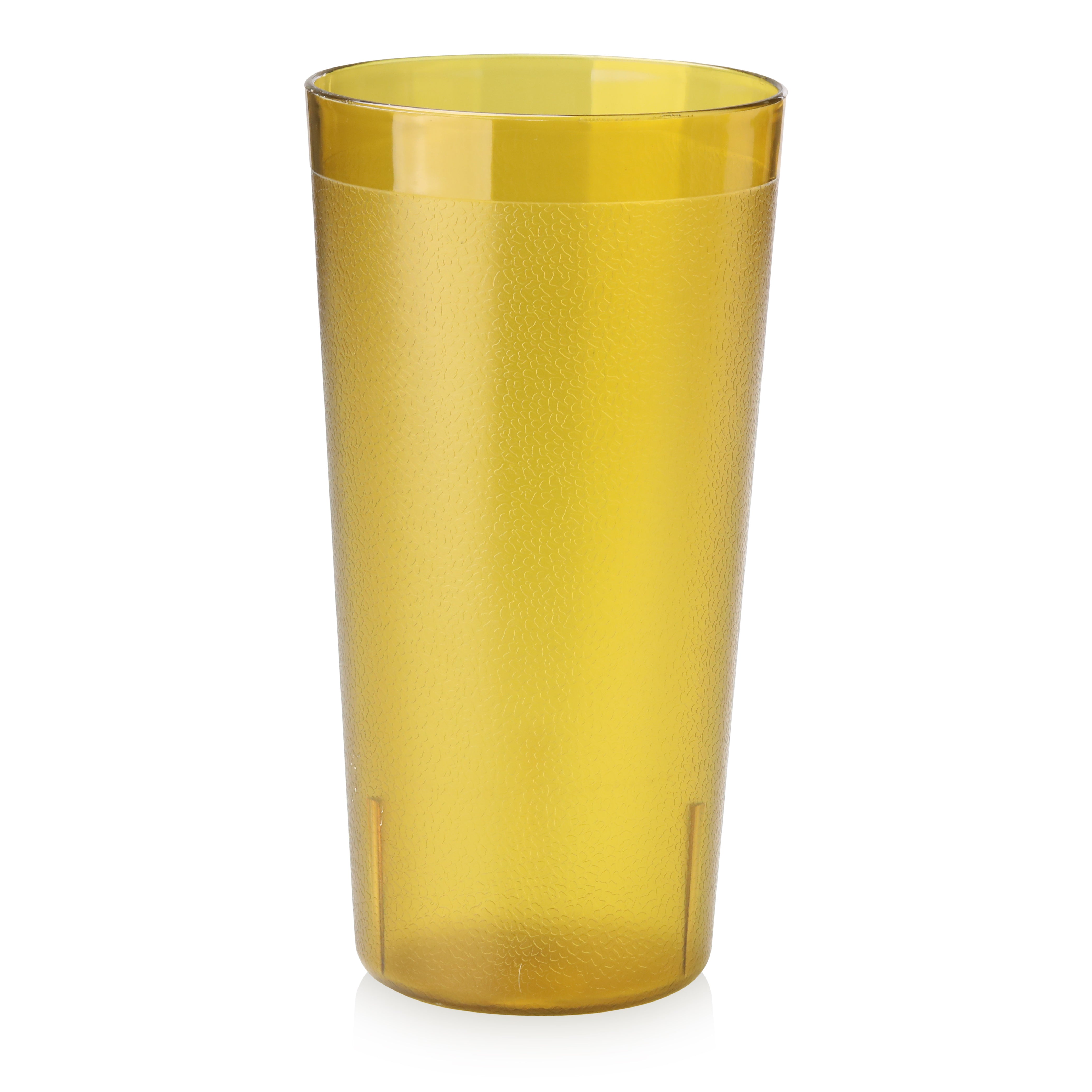 Lot de 12 gobelets ambrés à grain fin, 20 oz (PTP-20A)