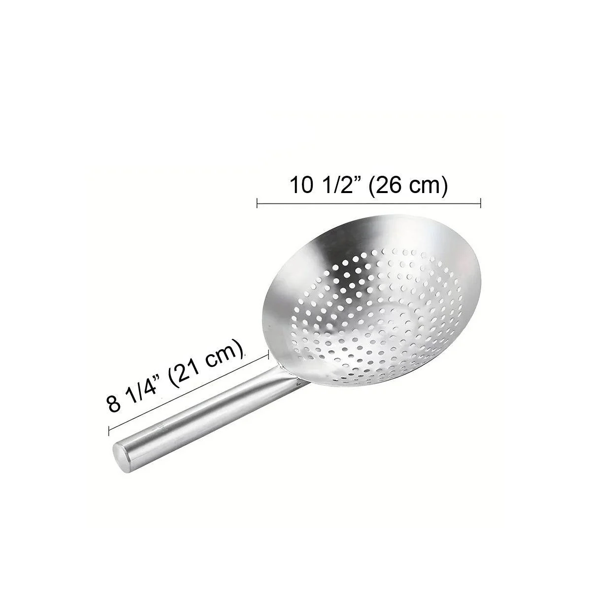 CHEFCO,SC-26, 10 1/2"/26cm Dia Stainless Steel Oil Skimmer - Chefcoca