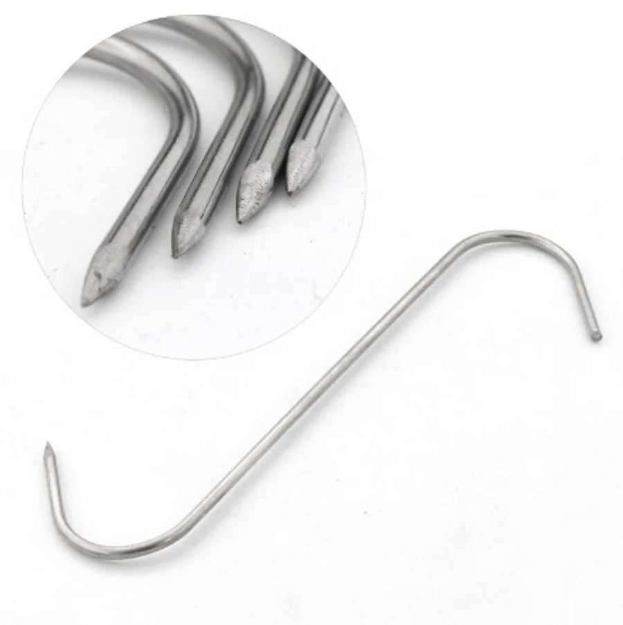 CHEFCO,SH-7, 7" Stainless Steel "S" Shape Hook - Chefcoca