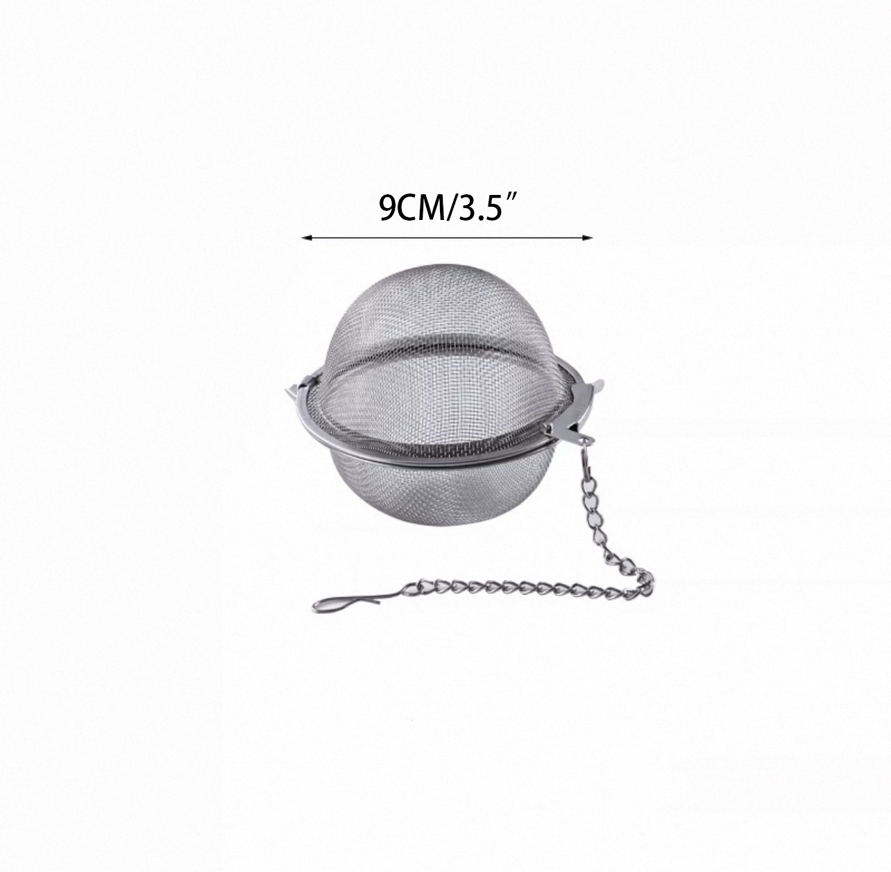 CHEFCO,STB-3.5,Tea Infuser Ball, stainless steel 3.5" - Chefcoca