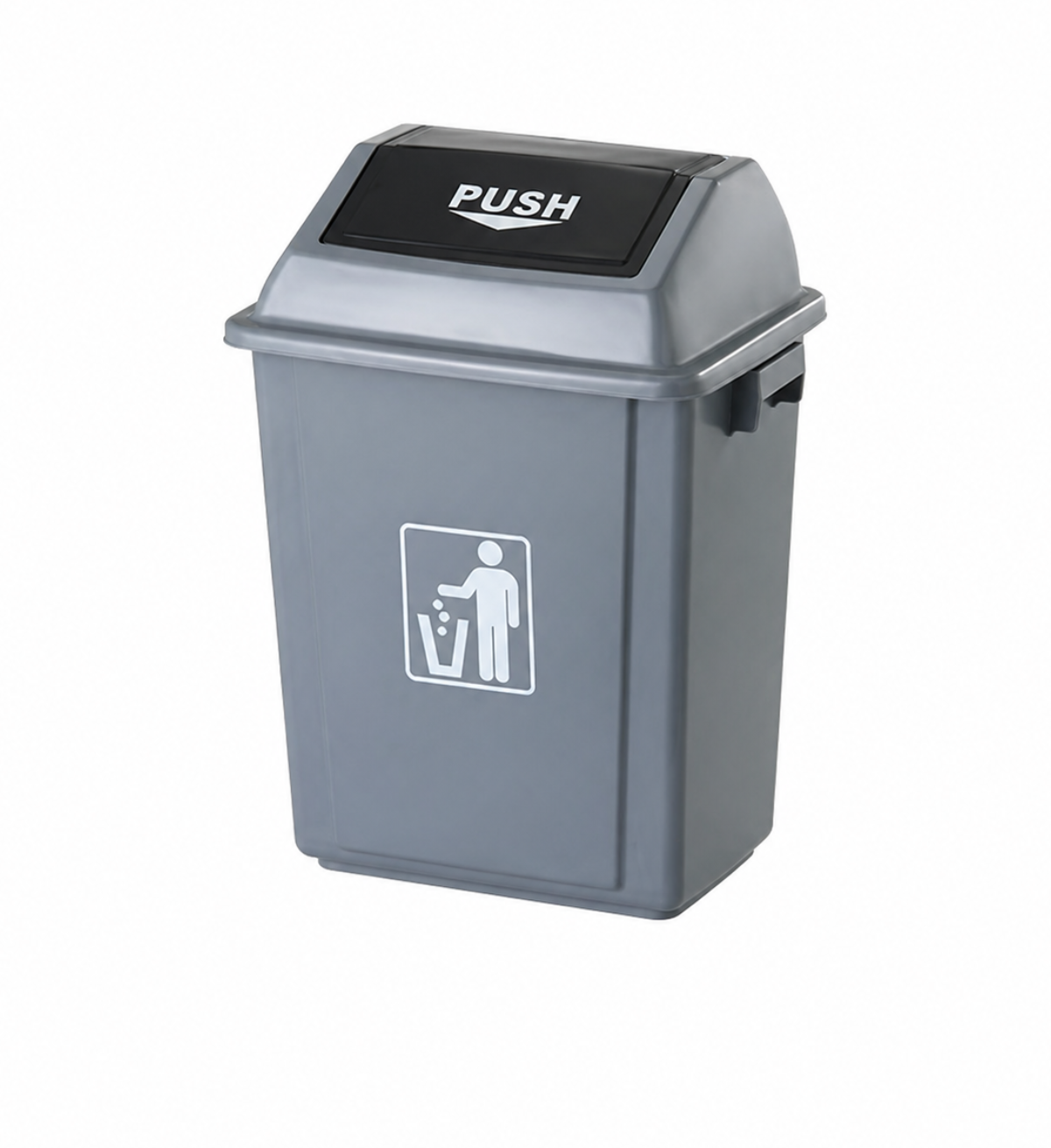 CHEFCO,STC-2,Trash Can Swing-Top Lid , (Medium)16.15"X11"X24" - Chefcoca