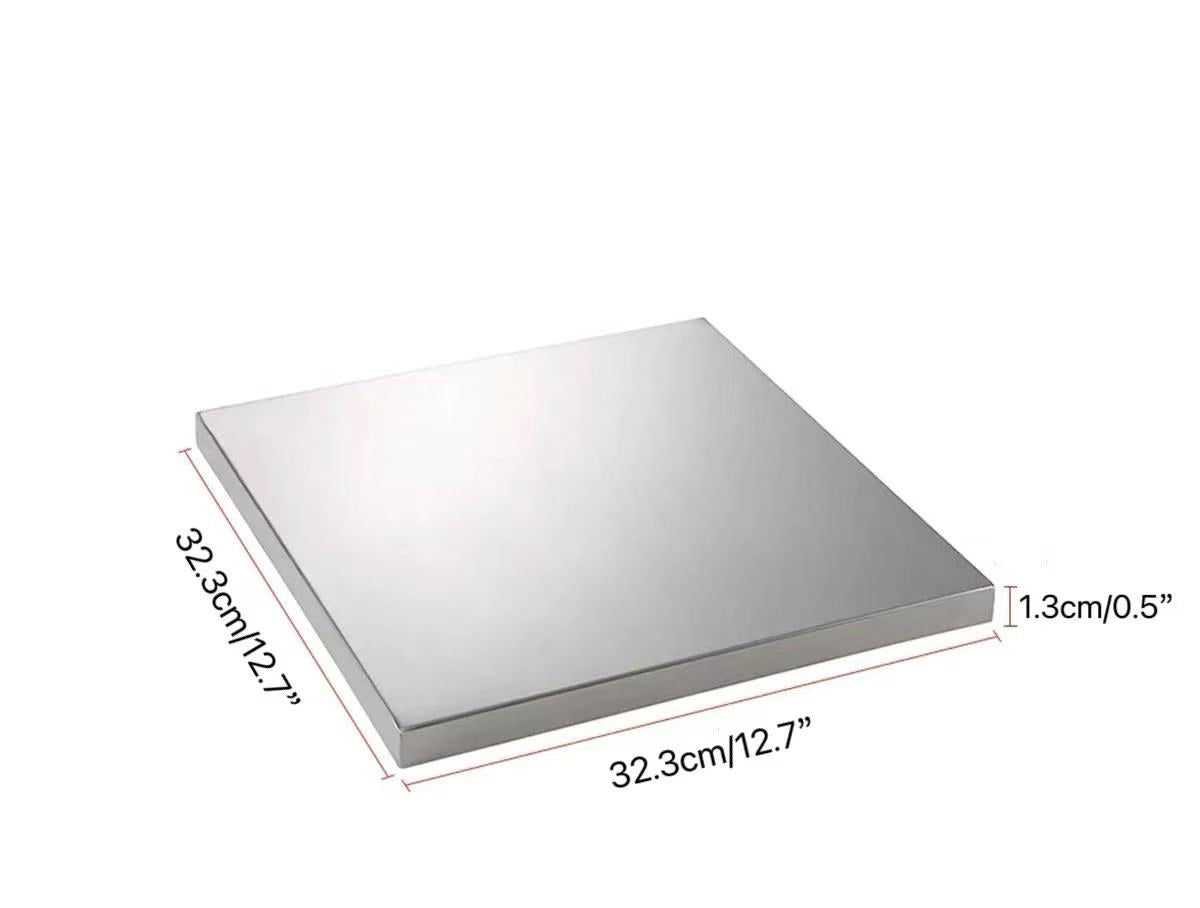 CHEFCO,STS-31C, Stainless Steel Square Cover for STS-31S Square Tray - Chefcoca