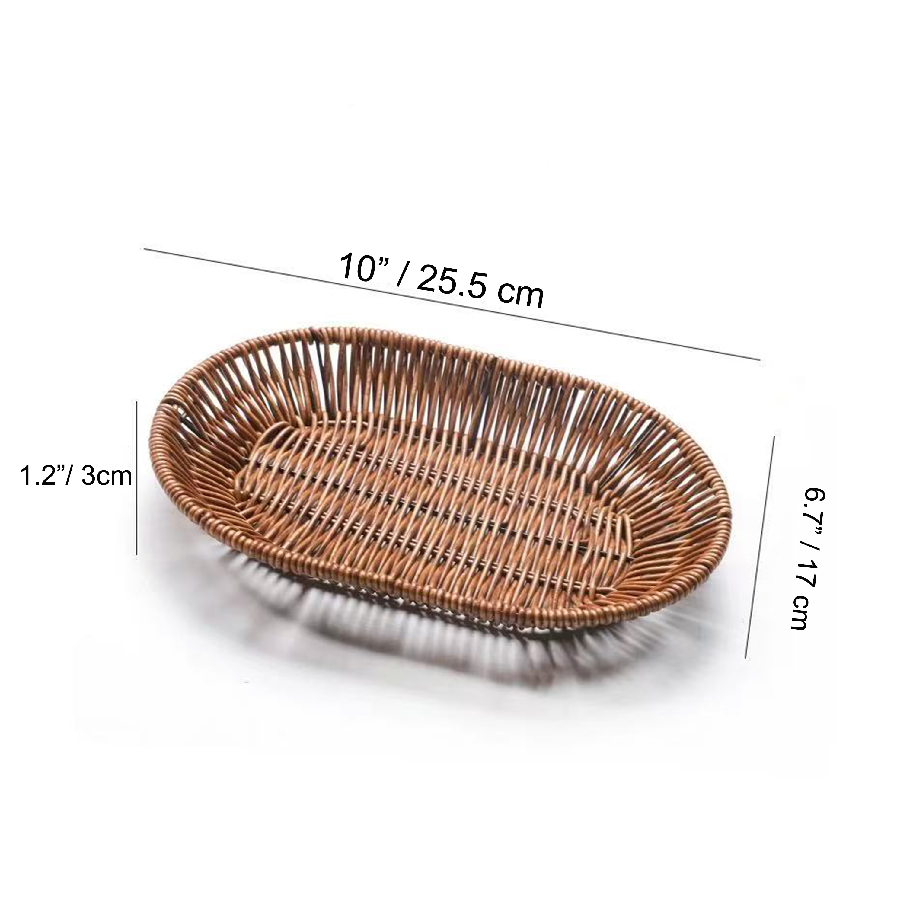 Chefco, OVAL Woven Storage Basket (OWB-251704) - Chefcoca